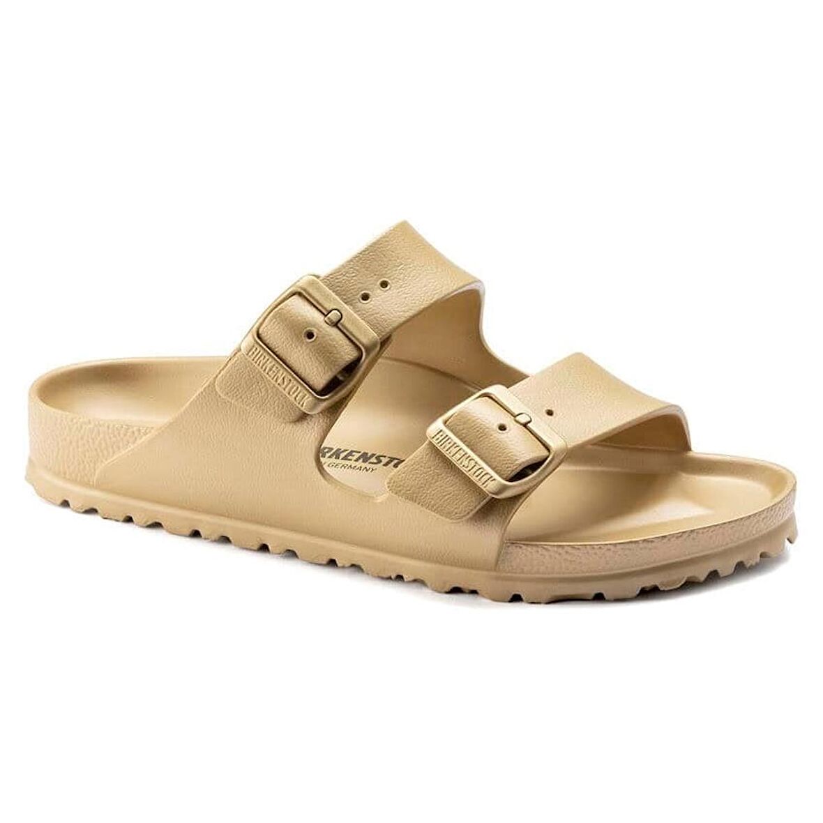 Birkenstock Arizona Eva Glamour Erkek Cift Bantli Plaj Terliği Gold 1022433