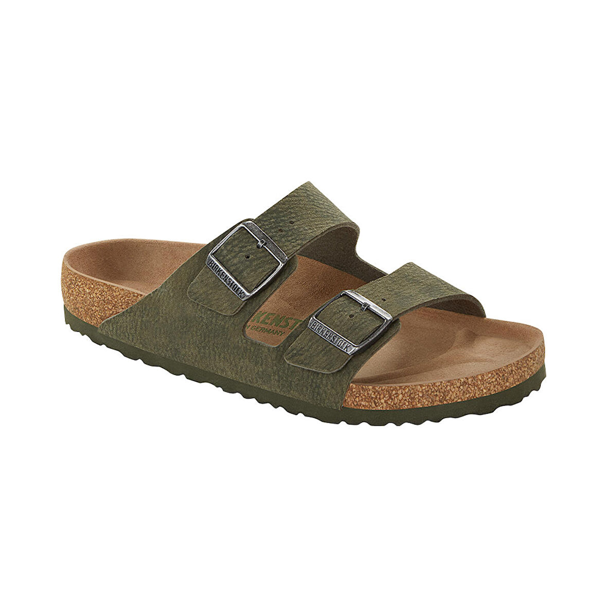 Birkenstock ARIZONA DESERT DUST VEG Yeşil Erkek Terlik