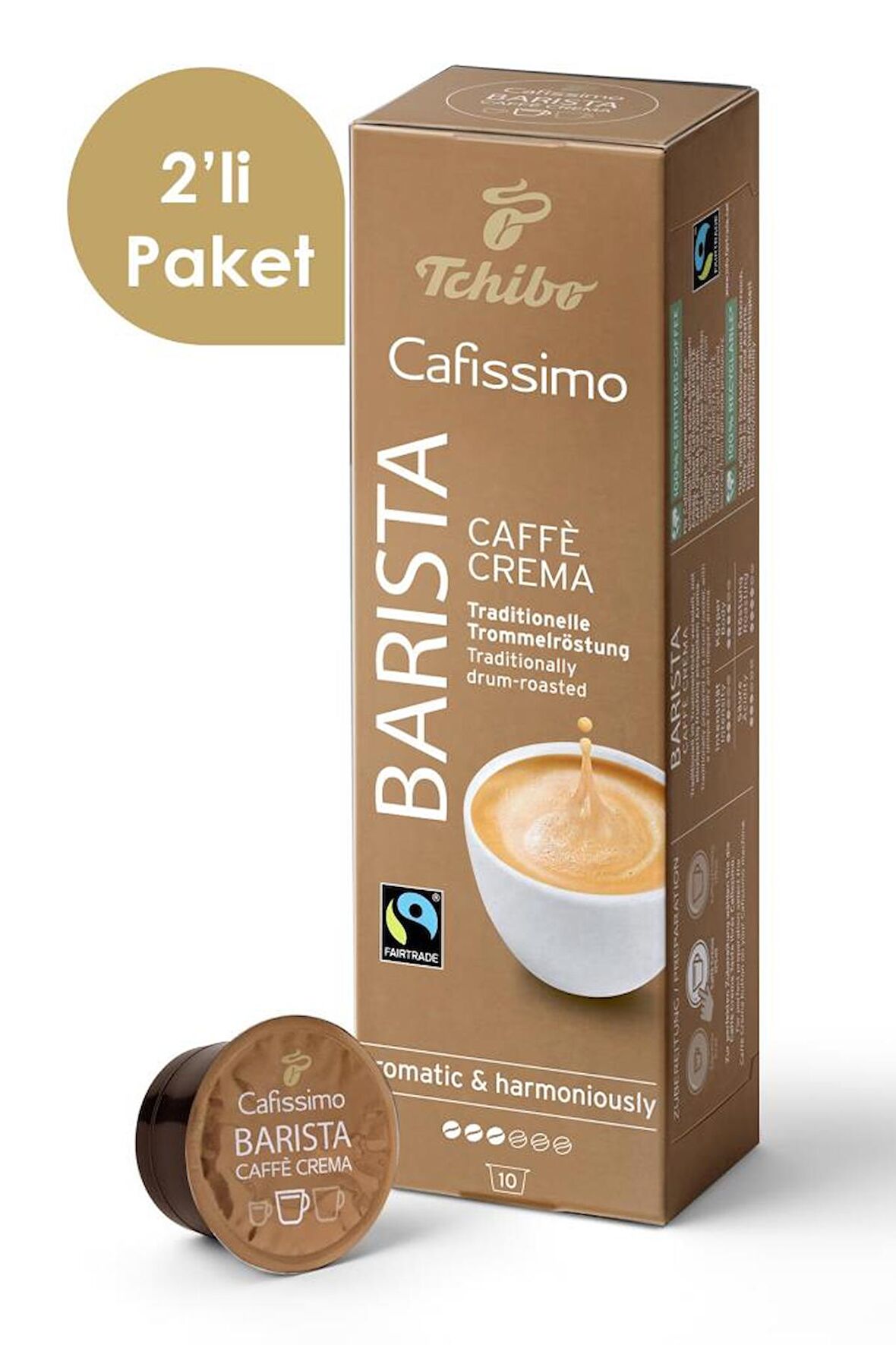 Cafissimo Barista Caffè Crema 2x10 Adet Kapsül Kahve