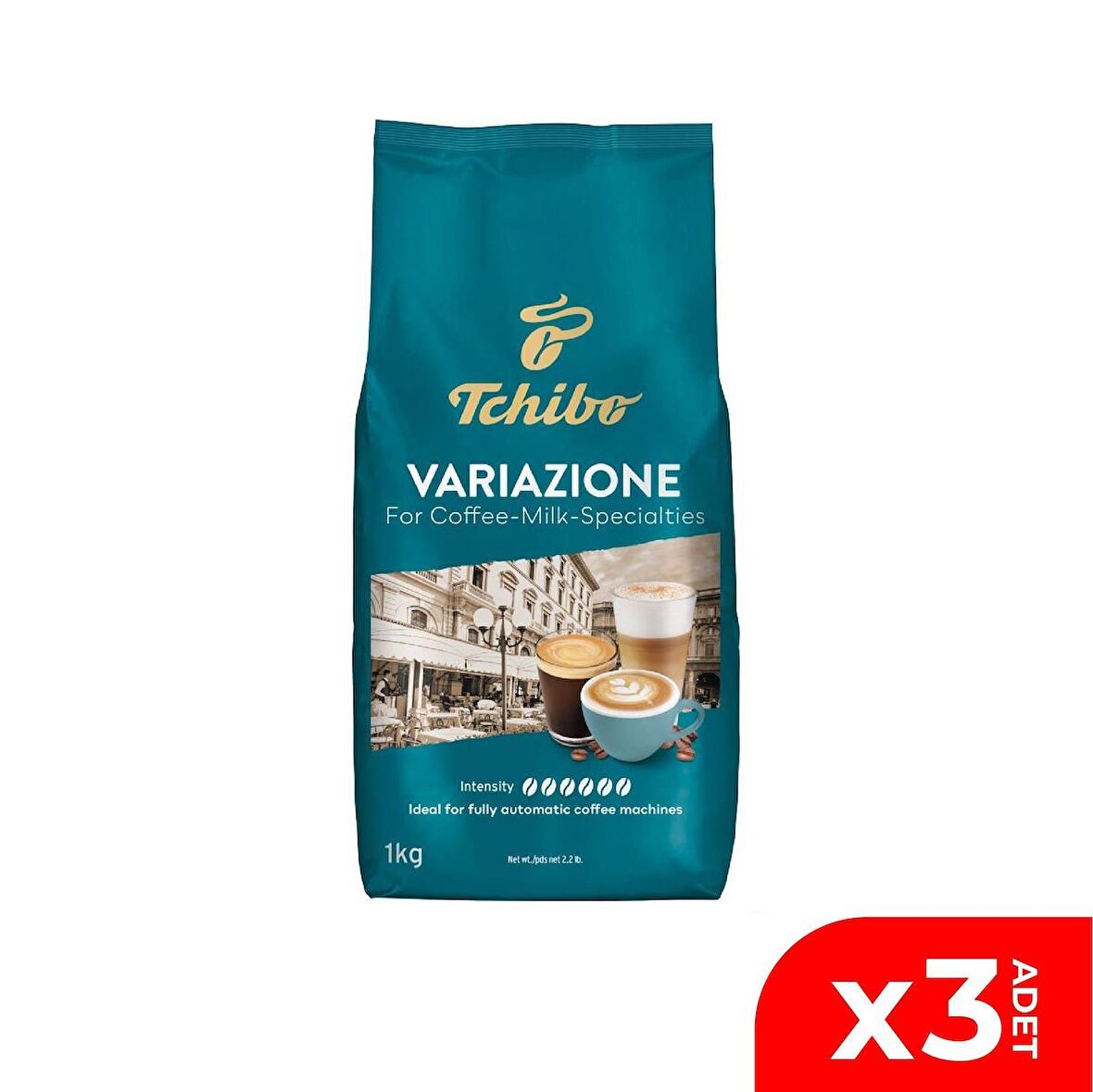 Tchibo Variazone Çekirdek Kahve 1000 g 3'lü 
