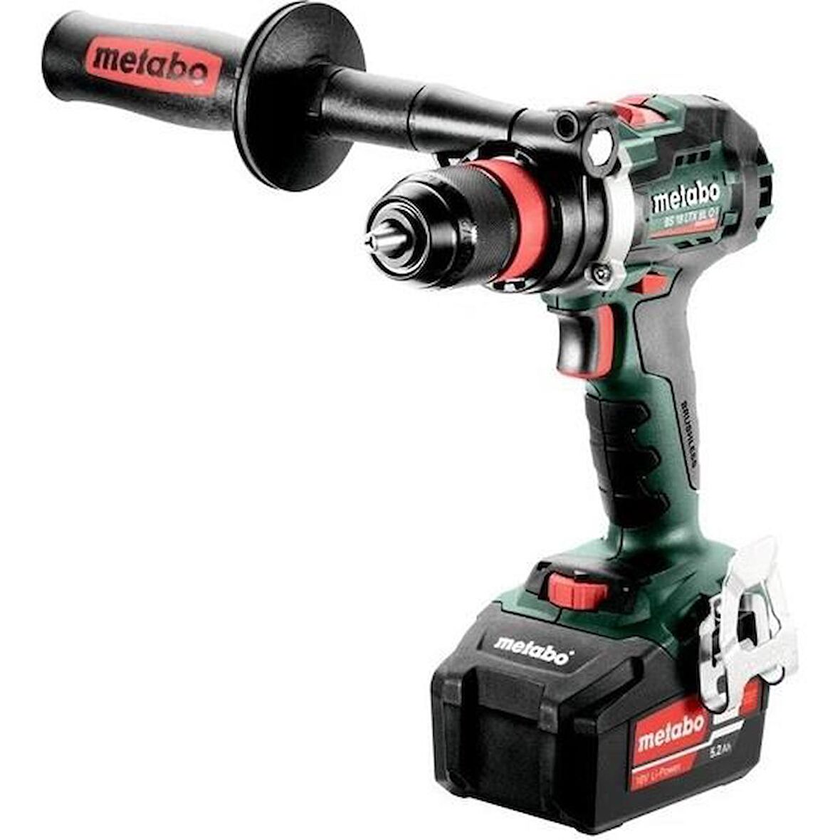 Metabo Şarjlı Darbeli Matkap 2x5,2Ah BS 18 LTX BL QI/5.2