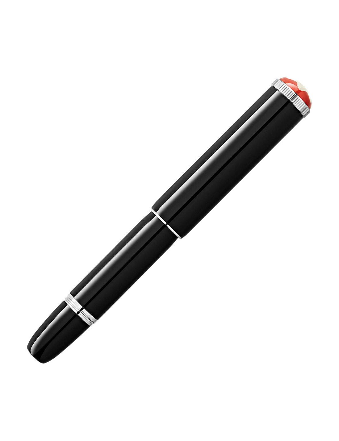 Montblanc Heritage Rouge Et Noir Baby Special Edition Black Rollerball 127852