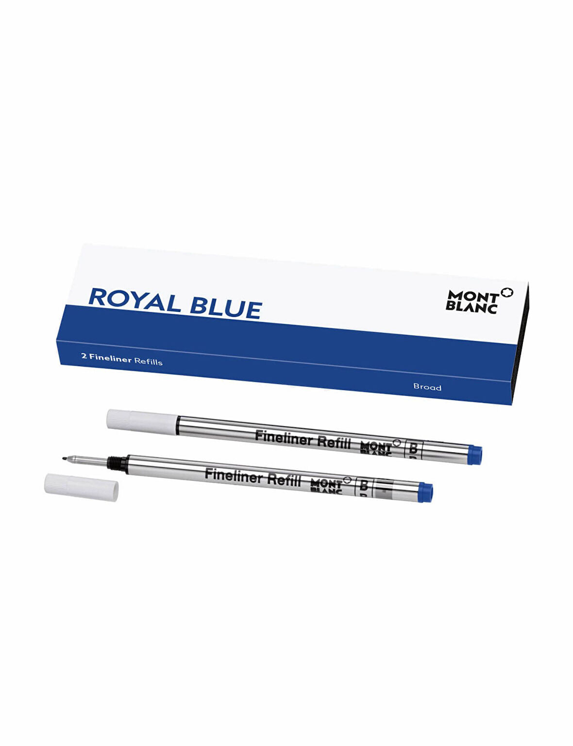 Montblanc 2 Fineliner Refill M Royal Blue 128248