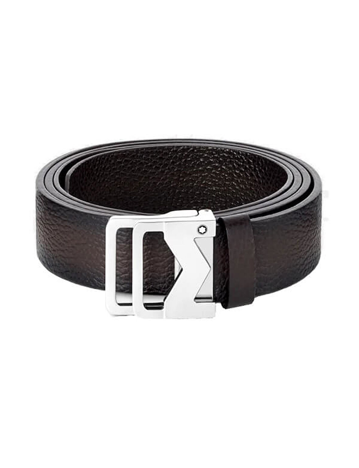 Montblanc M Tokalı Sfumato Kahverengi 35 mm Deri Kemer 131180