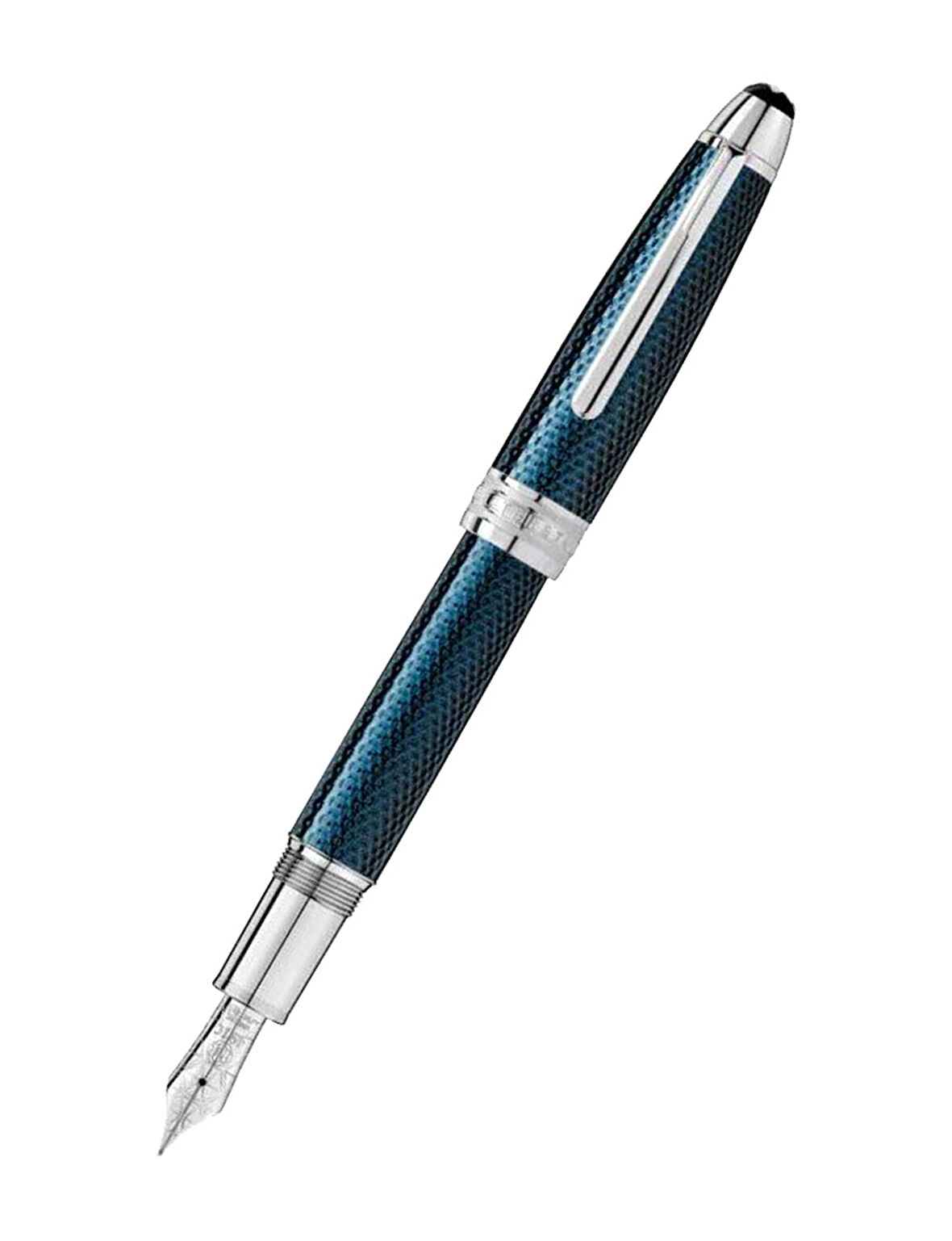 Montblanc Vulpen Meisterstück Blue Hour Solitaire Dolma Kalem 132096