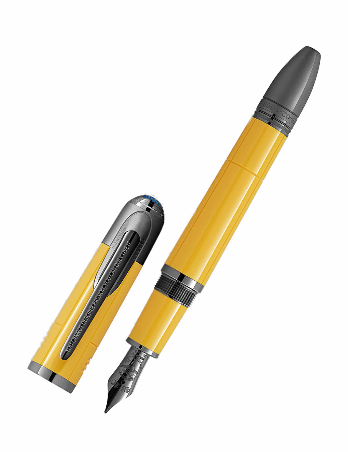 Montblanc Great Characters Enzo Ferrari Özel Üretim Giallo Modena Dolma Kalem F 130660