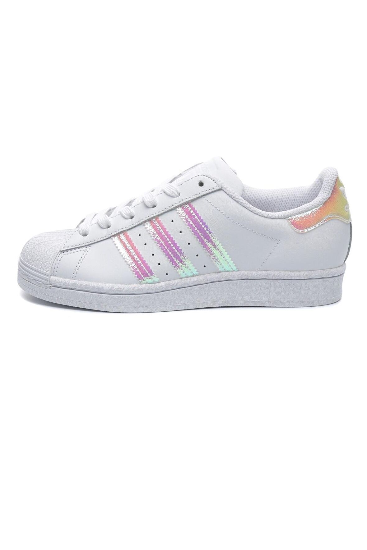 FV3139-K adidas Superstar J Çocuk Spor Ayakkabı Beyaz
