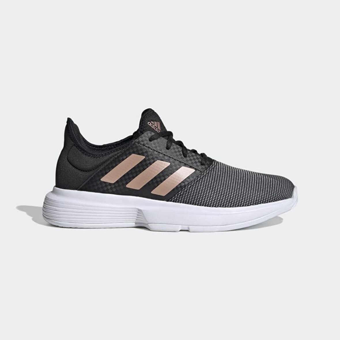 Adidas FU8129 GameCourt Kadın Siyah Tenis Ayakkabısı Siyah-38