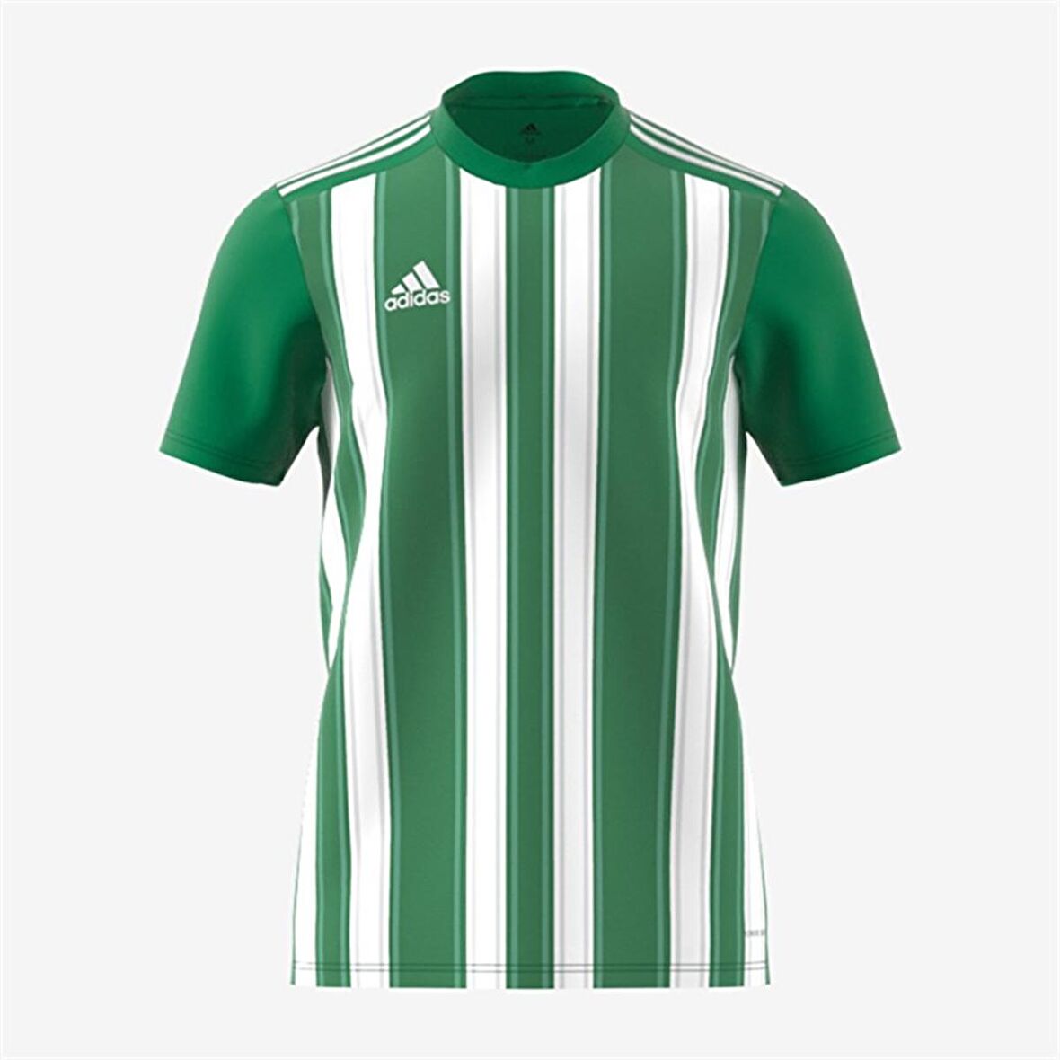 Adidas Striped 21 JSY Erkek Futbol Forması Yeşil / Beyaz H35644
