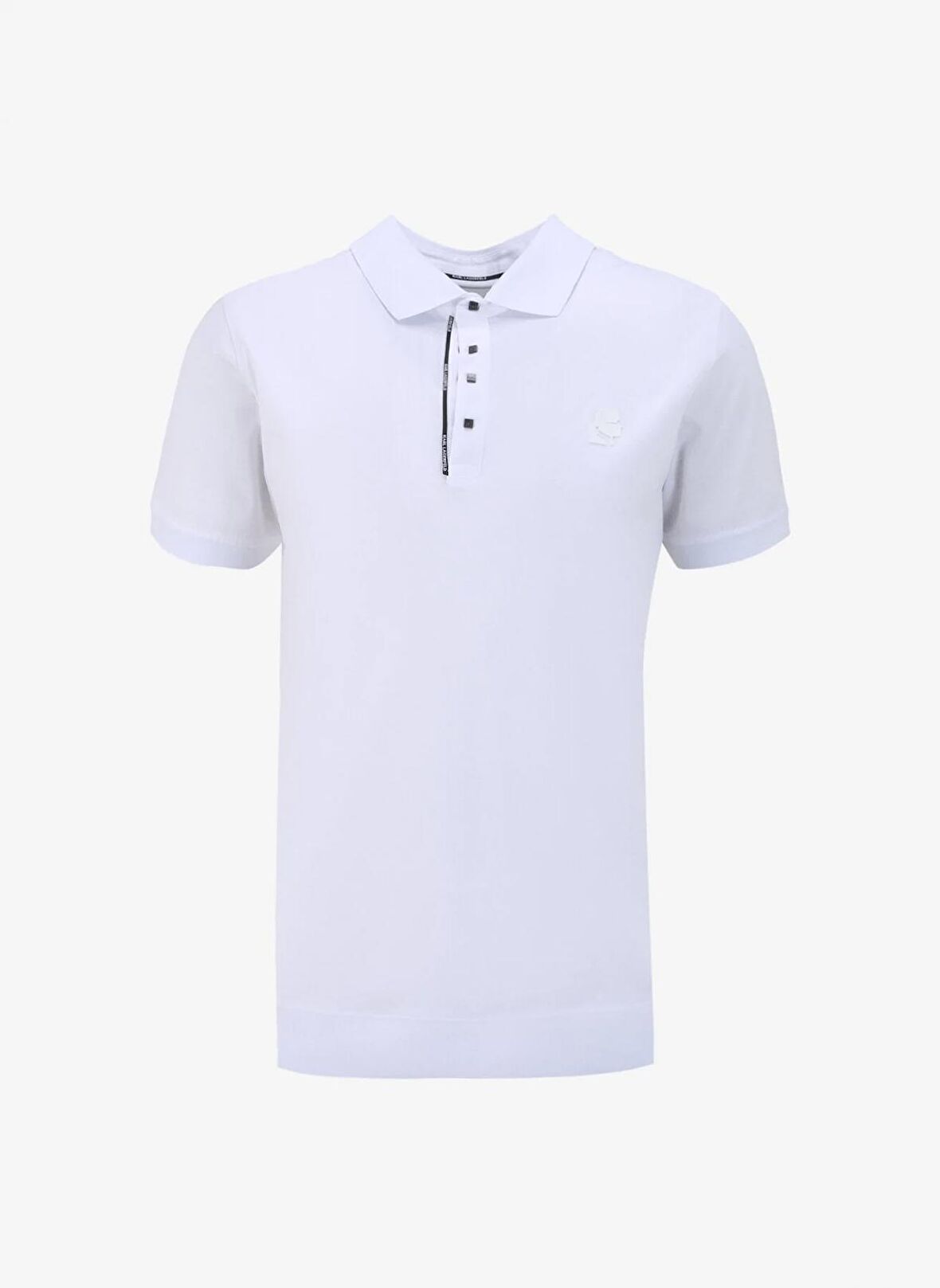 KARL LAGERFELD Beyaz Erkek Polo T-Shirt 745001542200