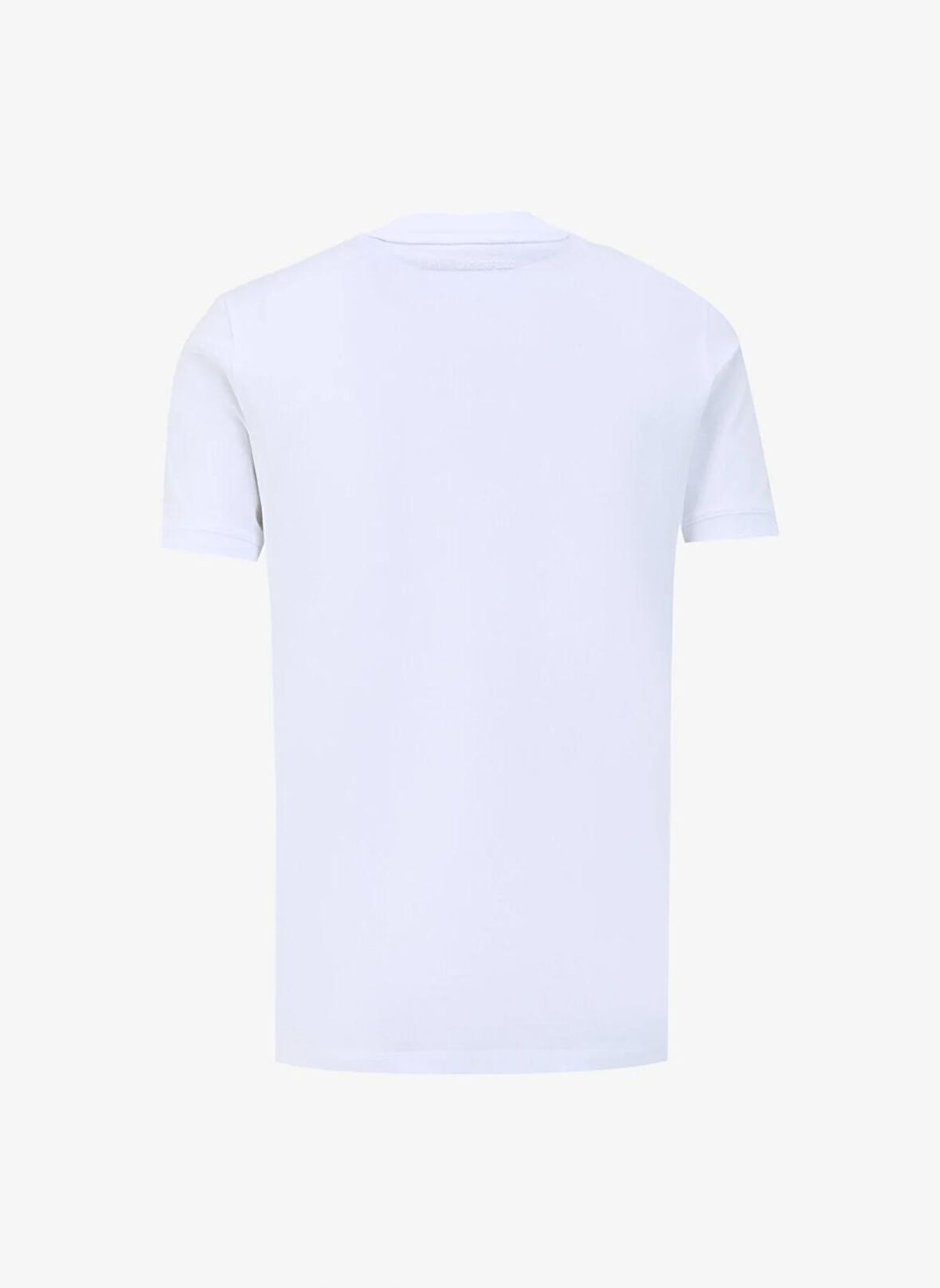 KARL LAGERFELD Bisiklet Yaka Beyaz Erkek T-Shirt 755020542221