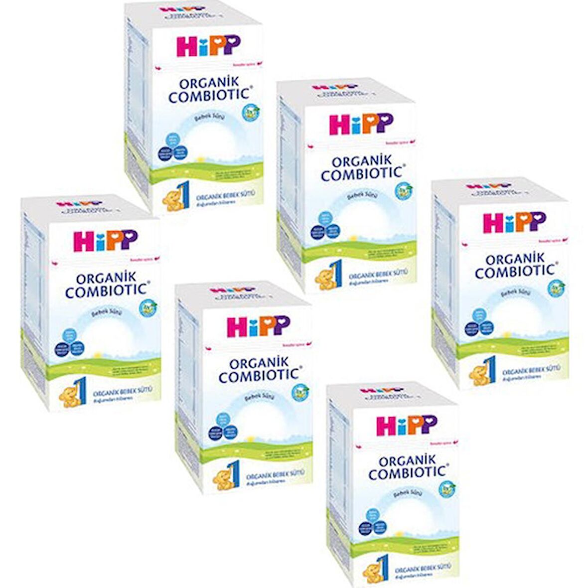 Hipp Organik Combiotic 1 Prebiyotik Devam Sütü 6 x 800 gr