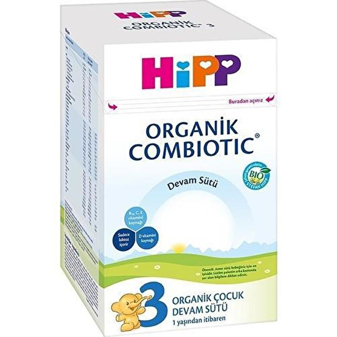 Hipp 3 Combiotic Organik Devam Sütü 800 gr