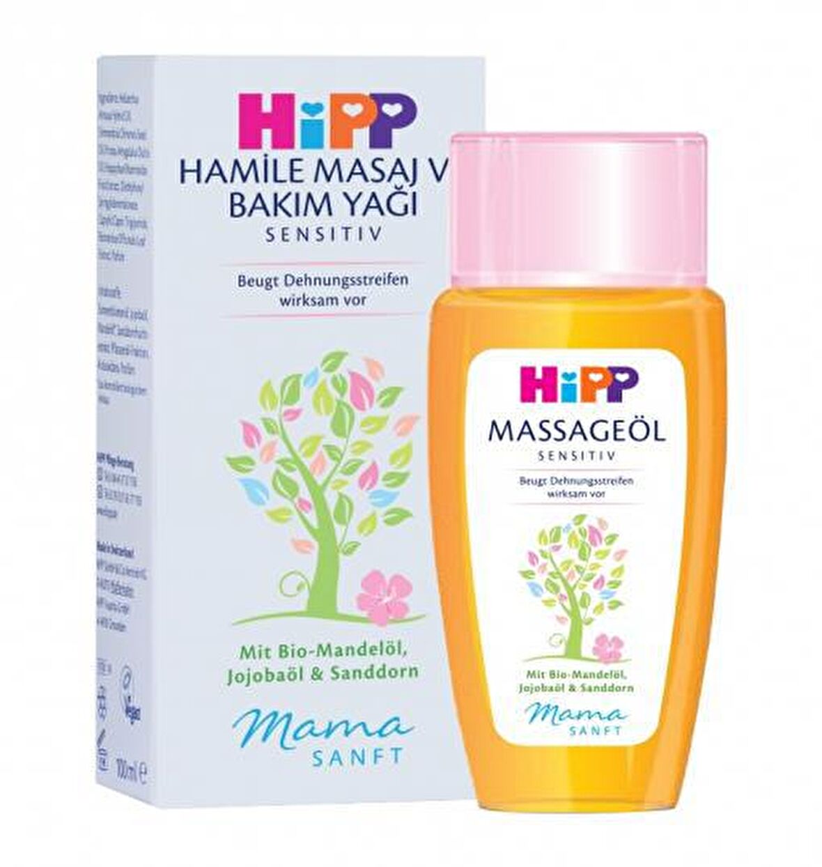 Hipp Mamasanft Masaj ve Bakım Yağı 100 ml