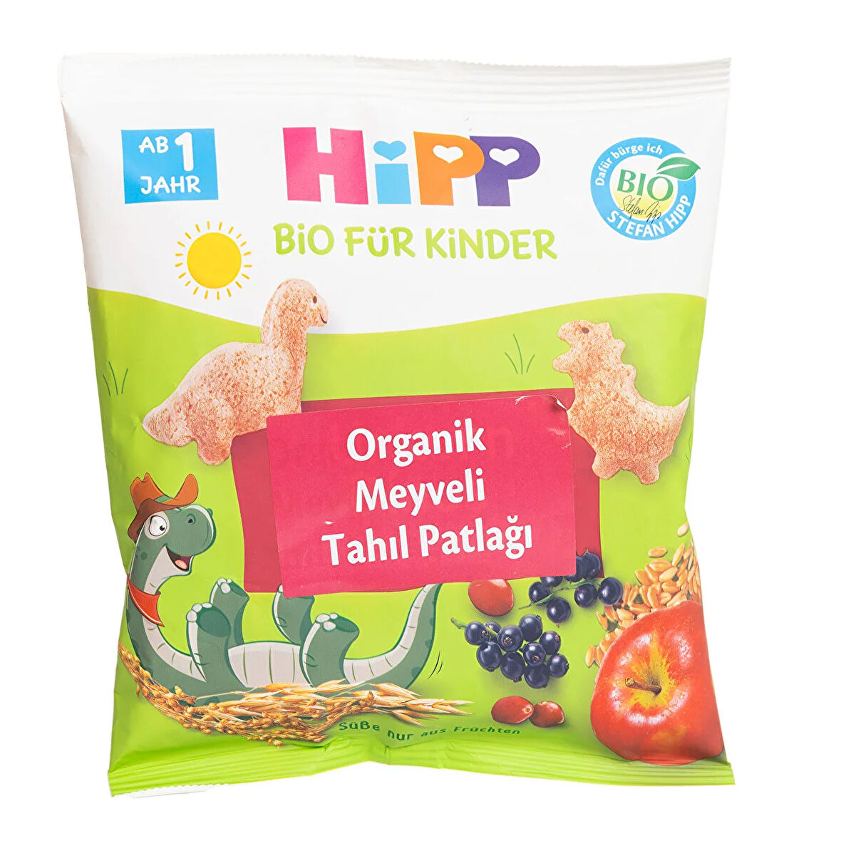 HiPP Organik Meyveli Tahıl Patlağı
