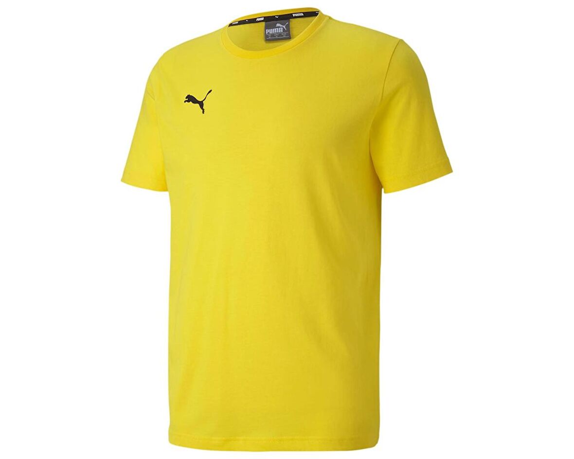 Puma Teamgoal 23 Casuals Tee Erkek Futbol Antrenman Tişörtü 65657807 Sarı