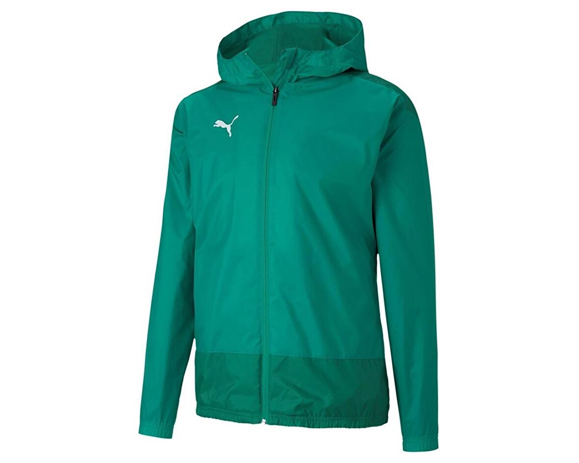 Puma Teamgoal 23 Training Rain Jacket Erkek Futbol Antrenman Yağmurluk 65655905 Yeşil