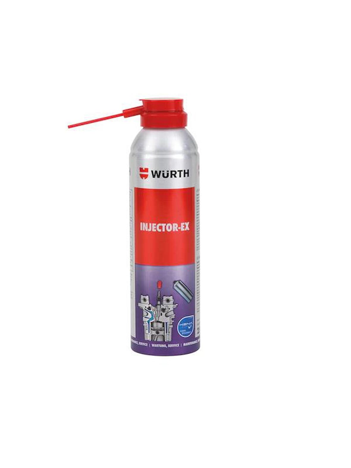 Würth Enjektör Buji Sökme Yardımcı Sprey 250 ml