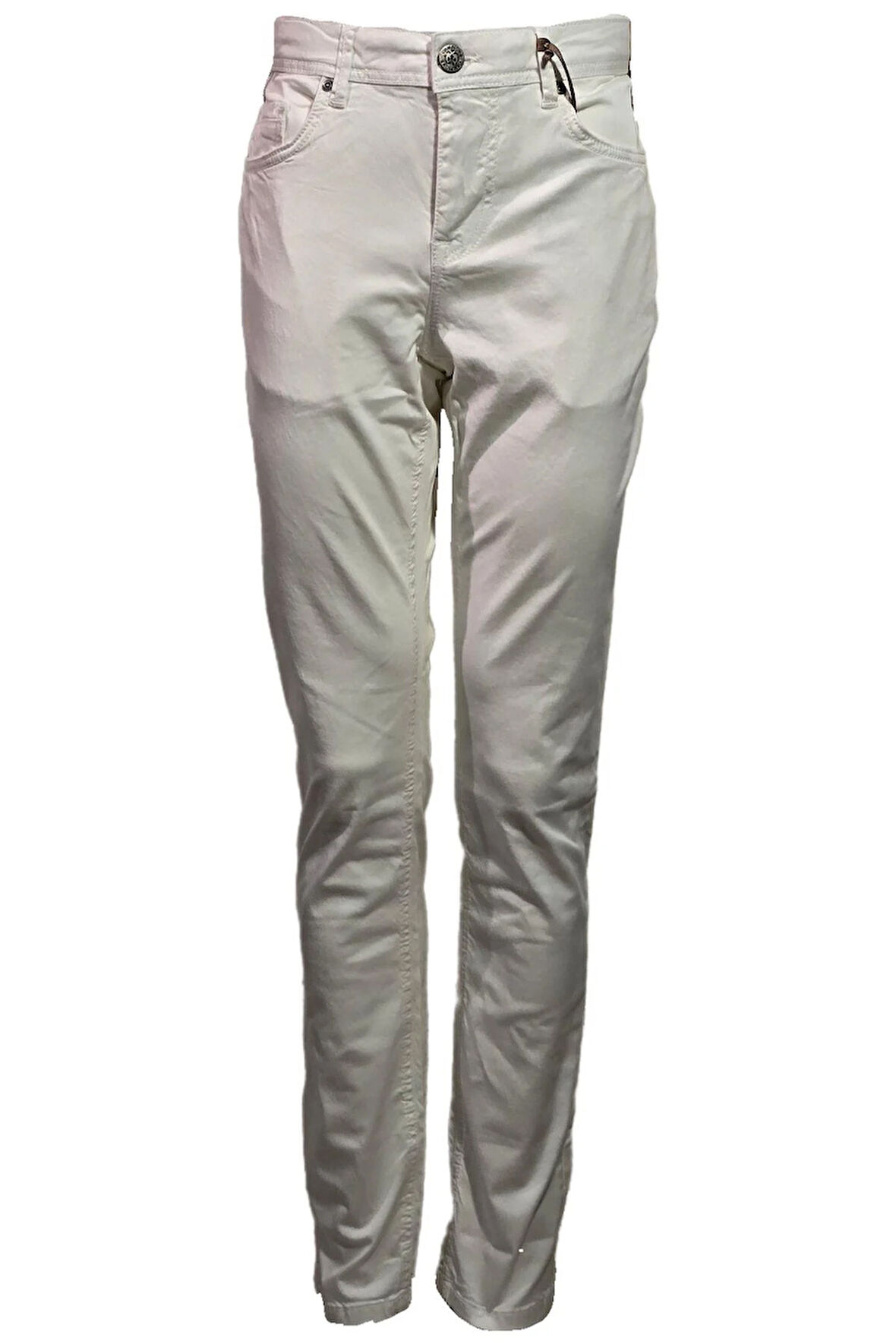 Campione 1779901 Erkek Kot Pantolon Off White