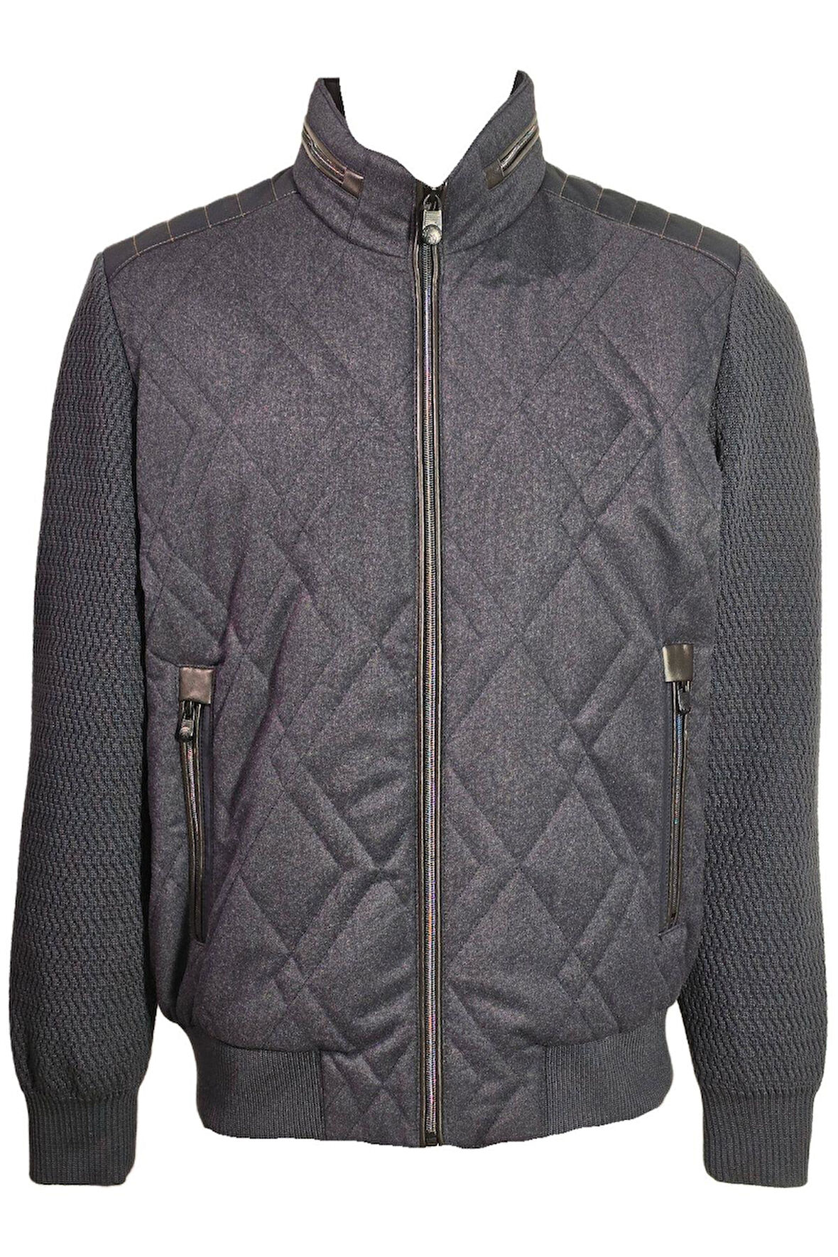 Campione 3229202 Erkek Triko Ceket Navy