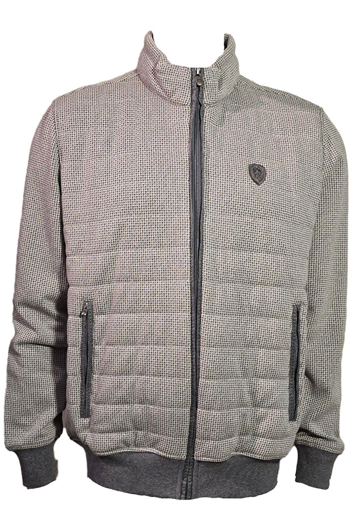 Campione 3919501 Erkek Triko Ceket Grey