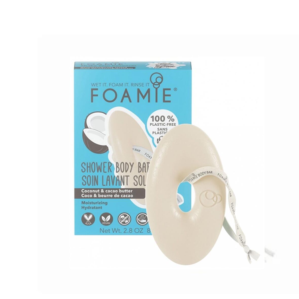 Foamie Shake Your Coconuts Body Bar Nemlendirici Duş Jeli 80g