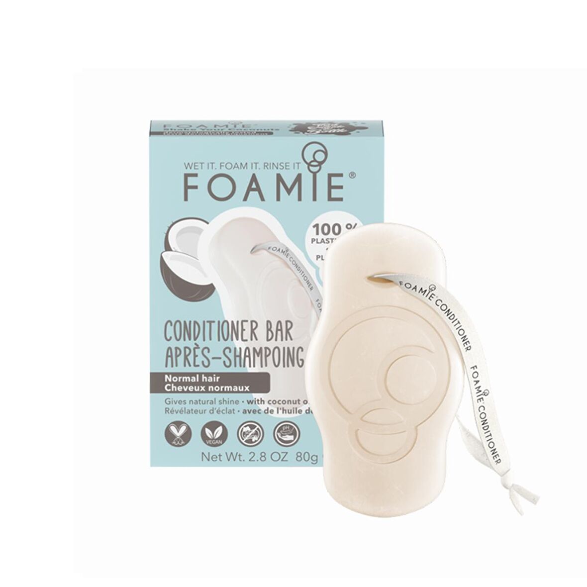 Foamie Shake Your Coconuts Conditioner Bar Saç Kremi 80g