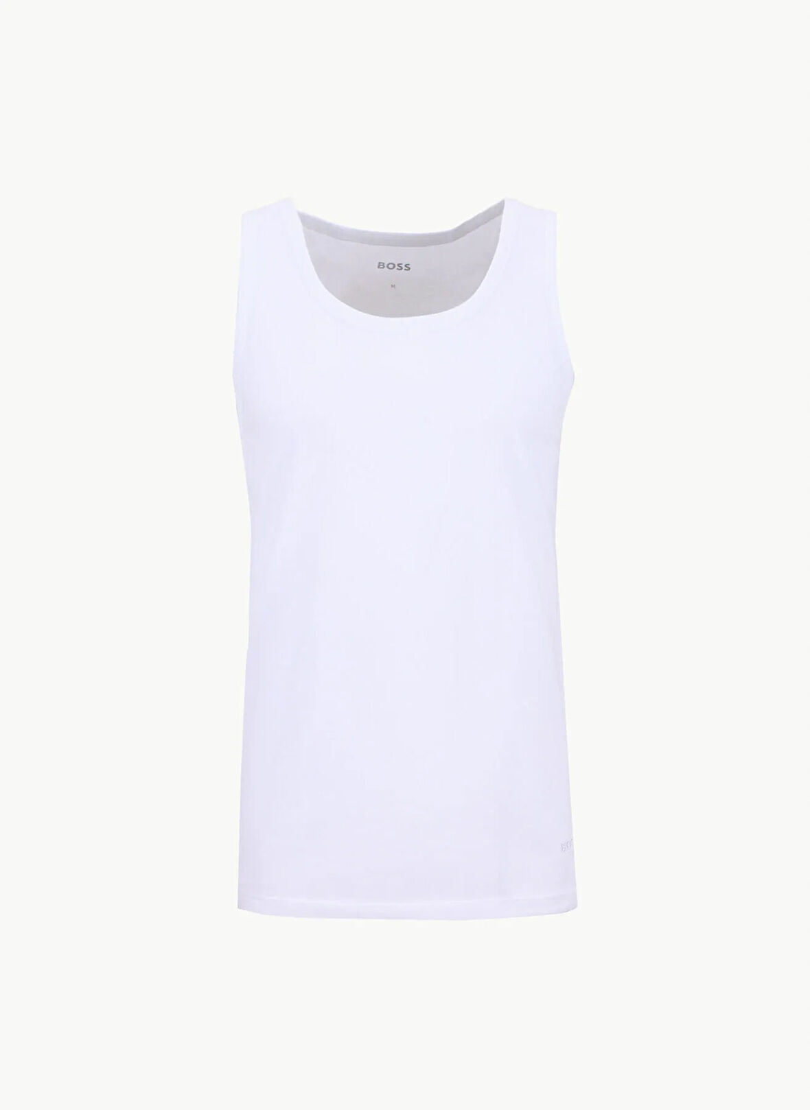Boss Beyaz Erkek Atlet TankTop 3P Classic