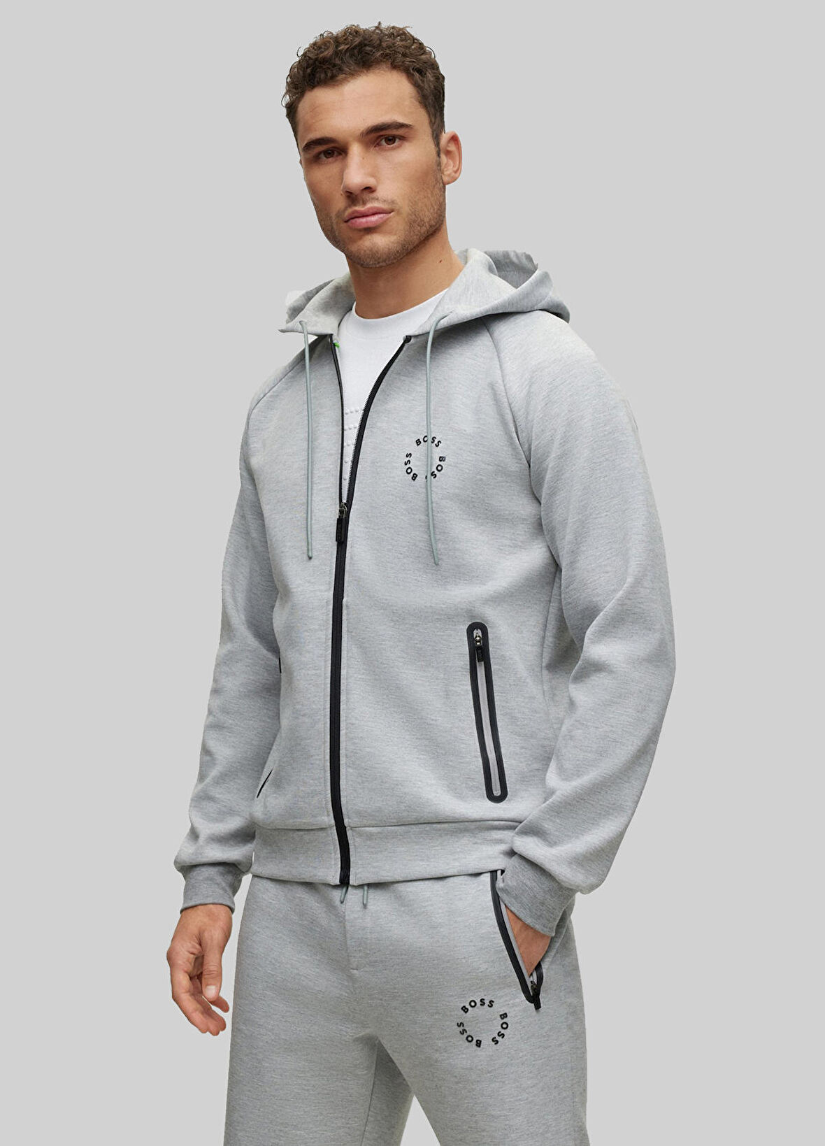 Hugo Boss Erkek Kapüşonlu Sweatshirt 50487949 U007457 