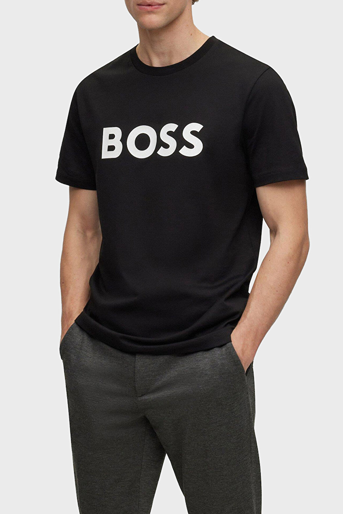 Boss Erkek T Shirt 50495742 001