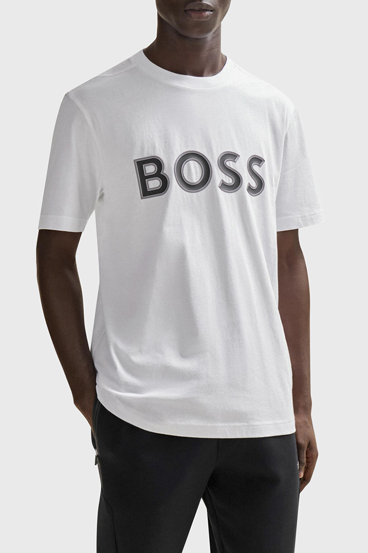Boss Erkek T Shirt 50506344 100