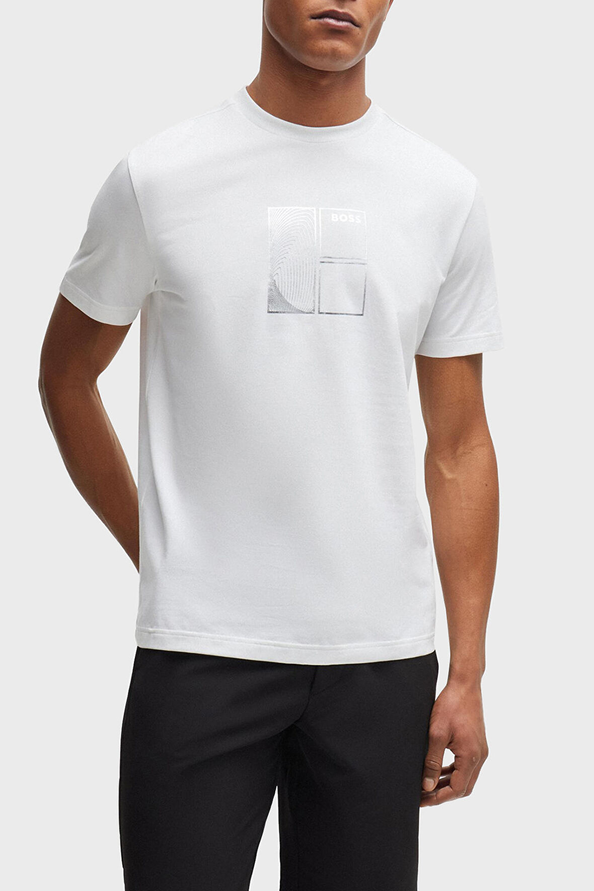Boss Erkek T Shirt 50513172 100