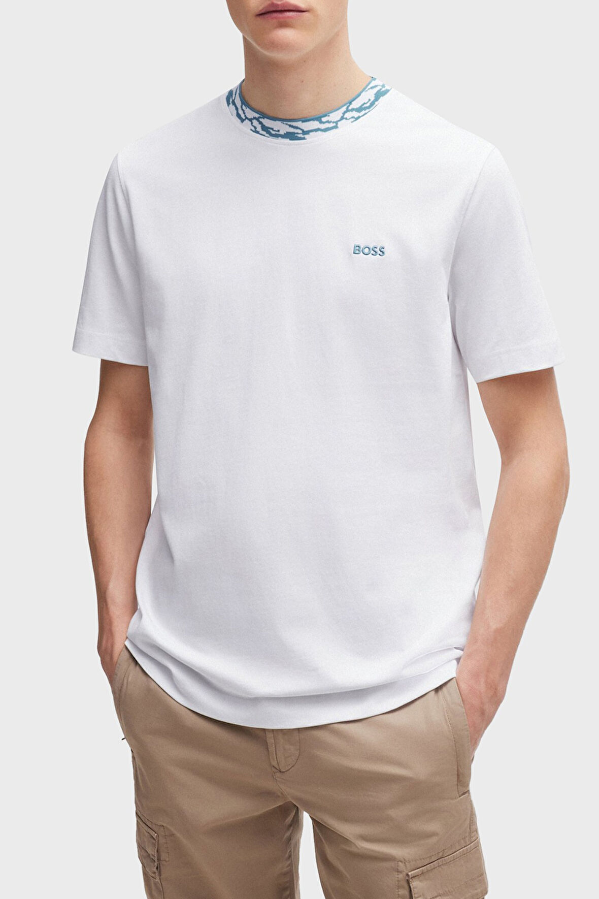 Boss Erkek T Shirt 50515891 100