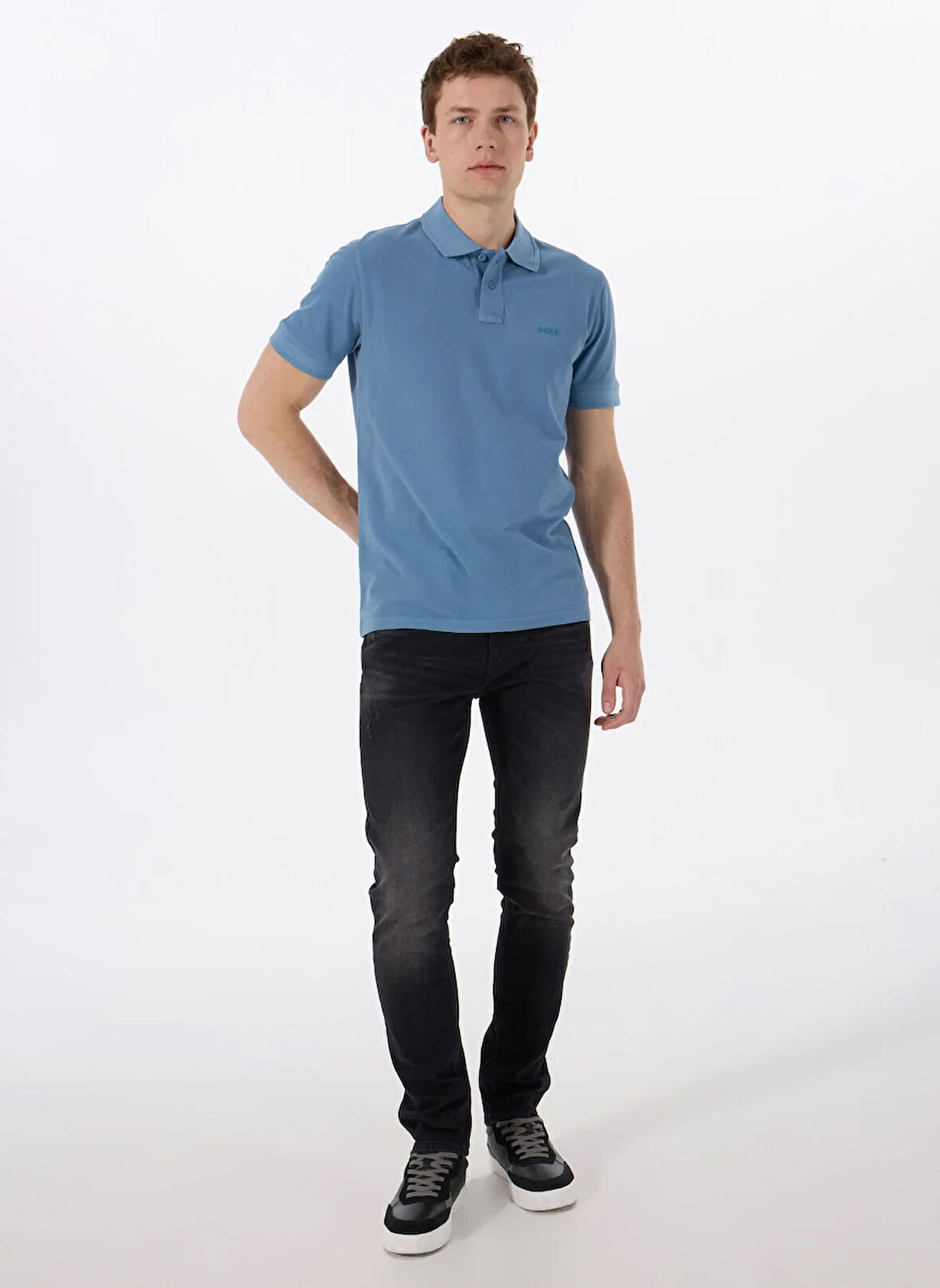 Hugo Normal Bel Slim Fit Siyah Erkek Denim Pantolon 50530597_HUGO 708 10268934 01