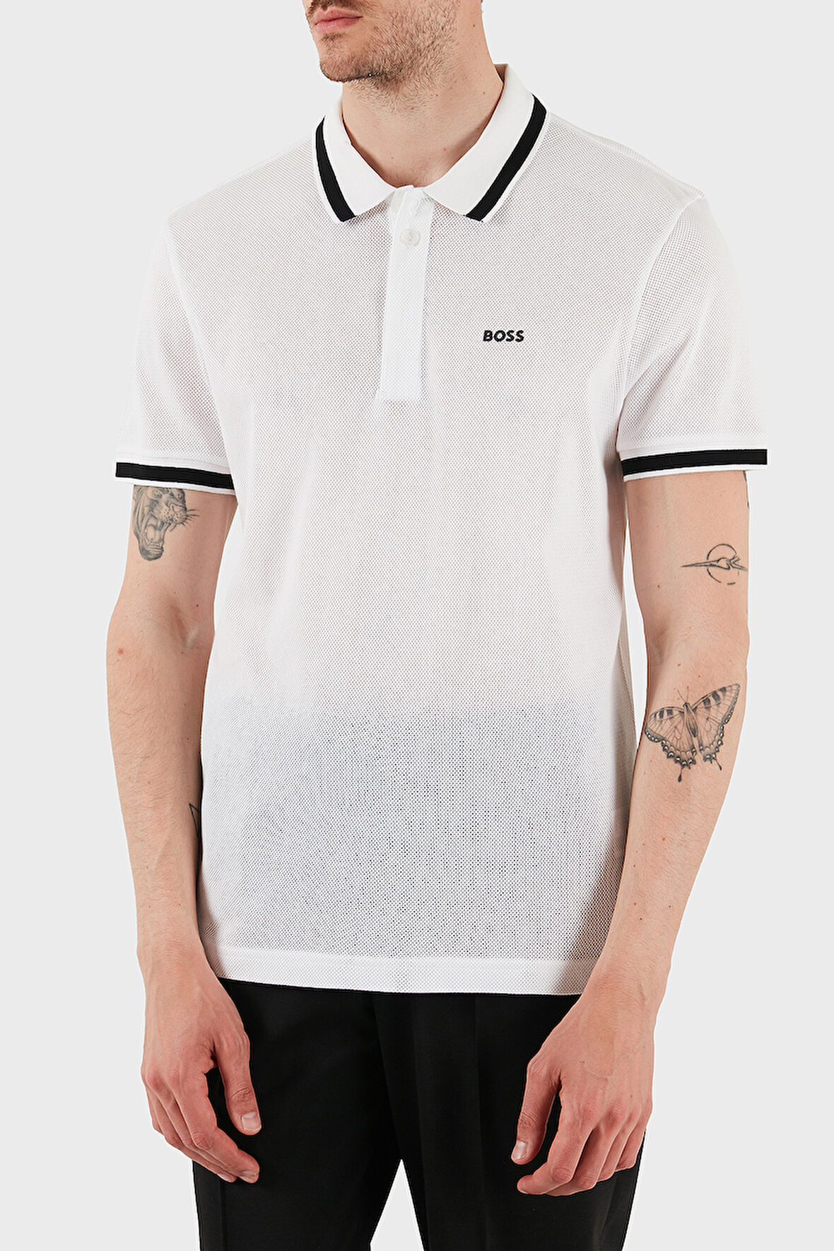 Boss Erkek Polo Yaka T Shirt 50538160 100