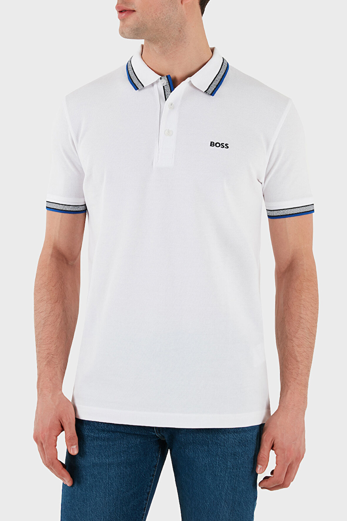 Boss Erkek Polo Yaka T Shirt 50469055 106