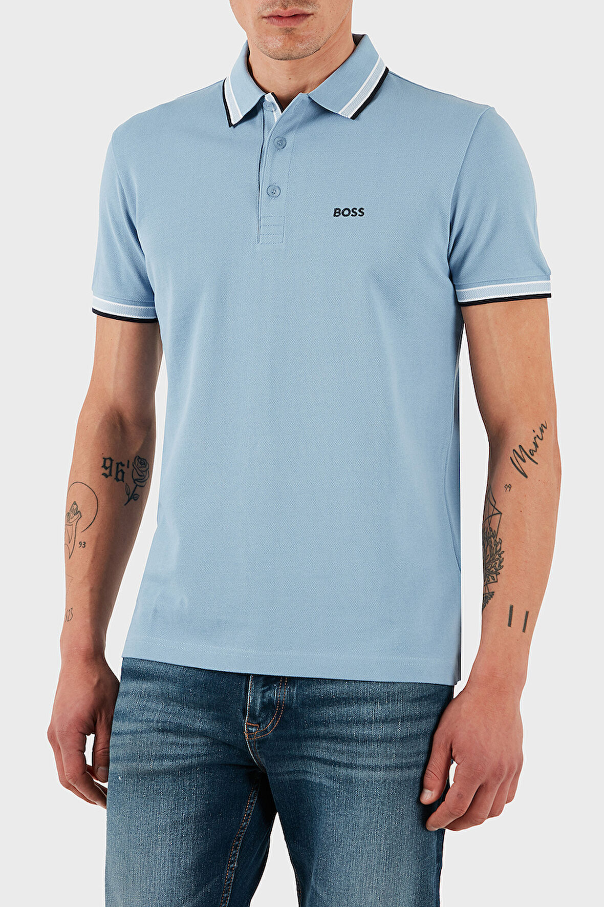 Boss Erkek Polo Yaka T Shirt 50469055 496