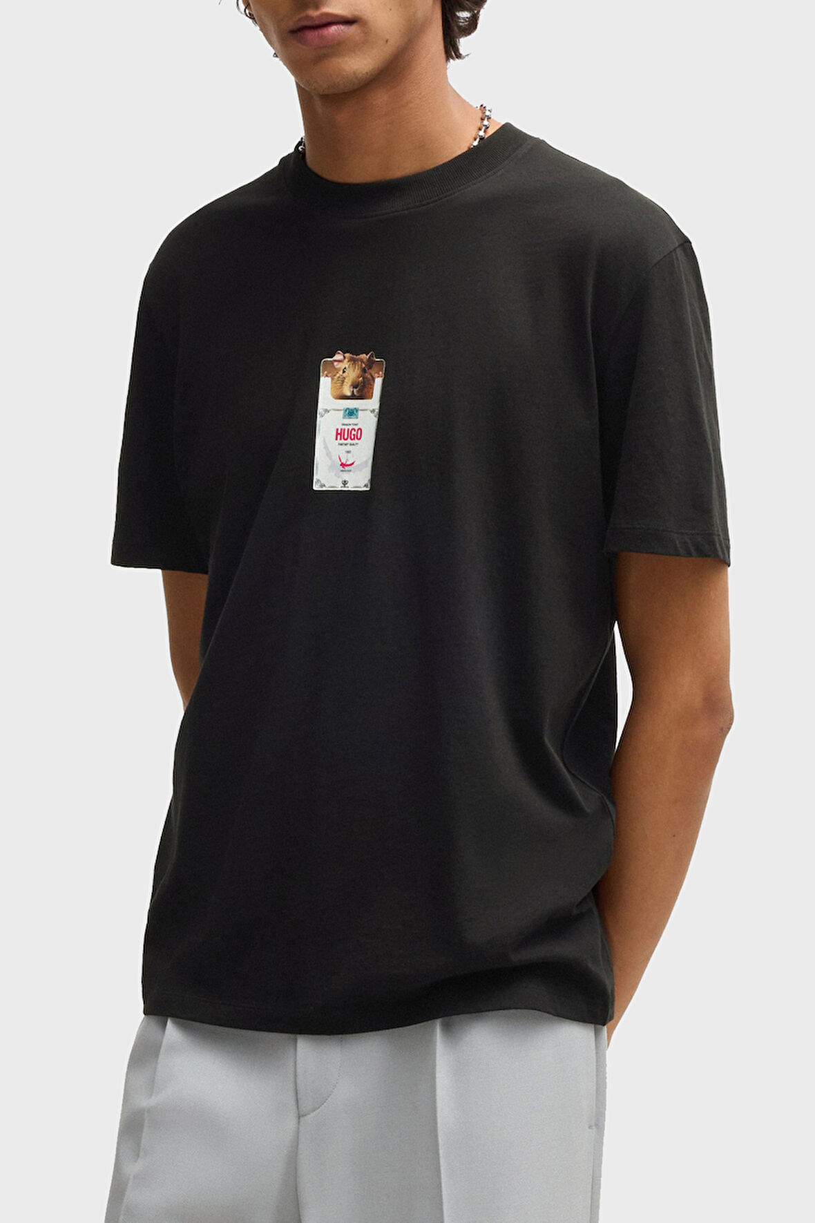 Hugo Erkek T Shirt 50530683 001