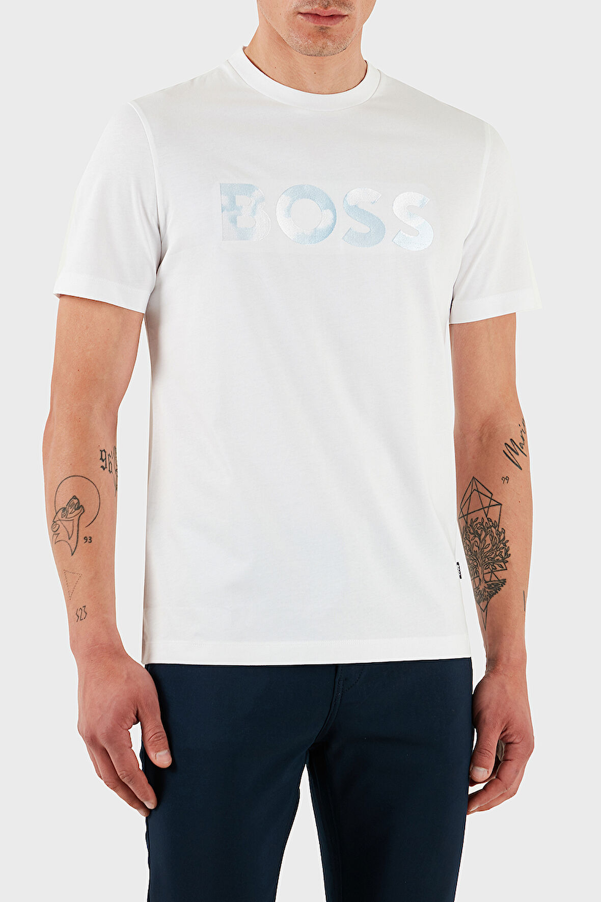 Boss Erkek T Shirt 50531309 102
