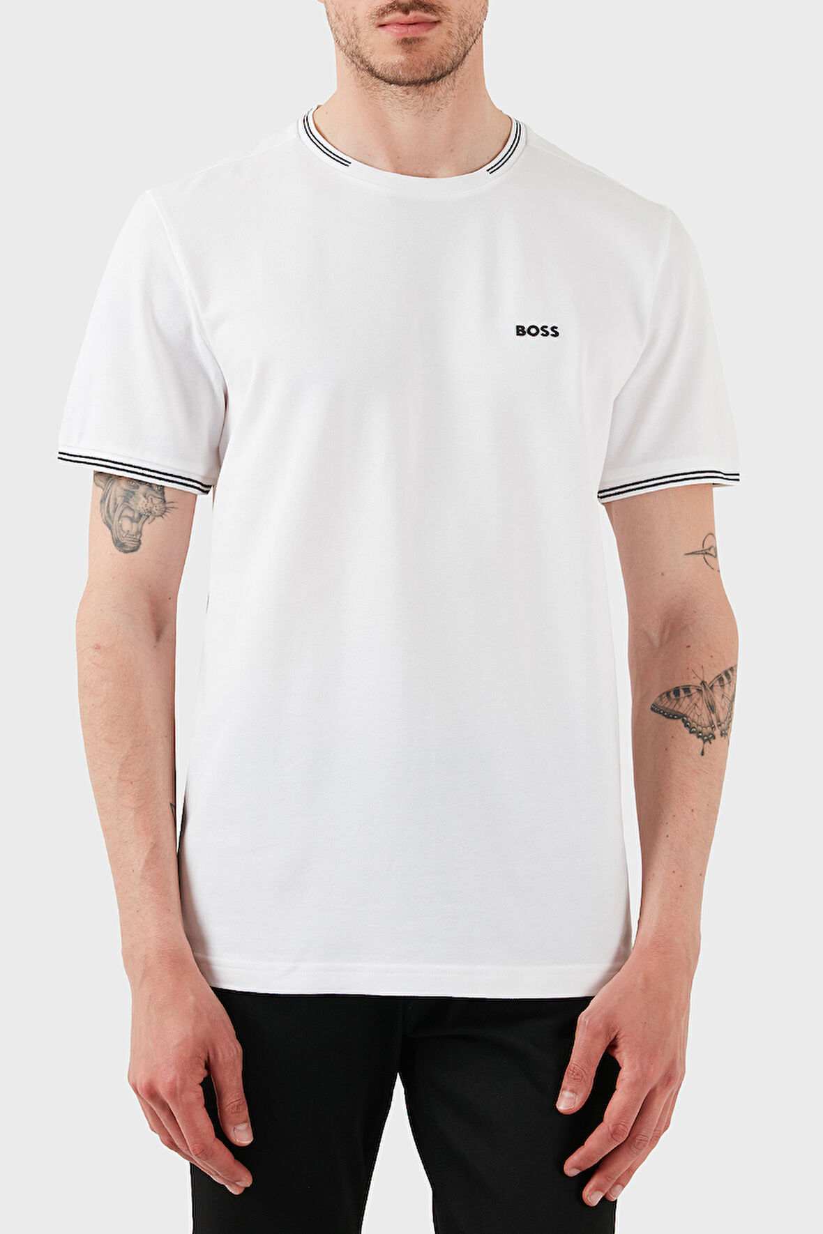 Boss Erkek T Shirt 50521245 100