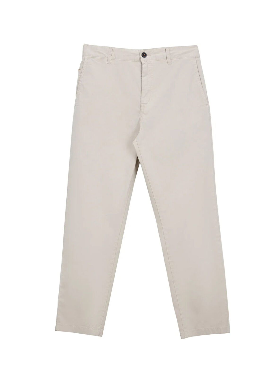 Boss Normal Bel Normal Paça Bej Erkek Chino Pantolon Chino-Tapered
