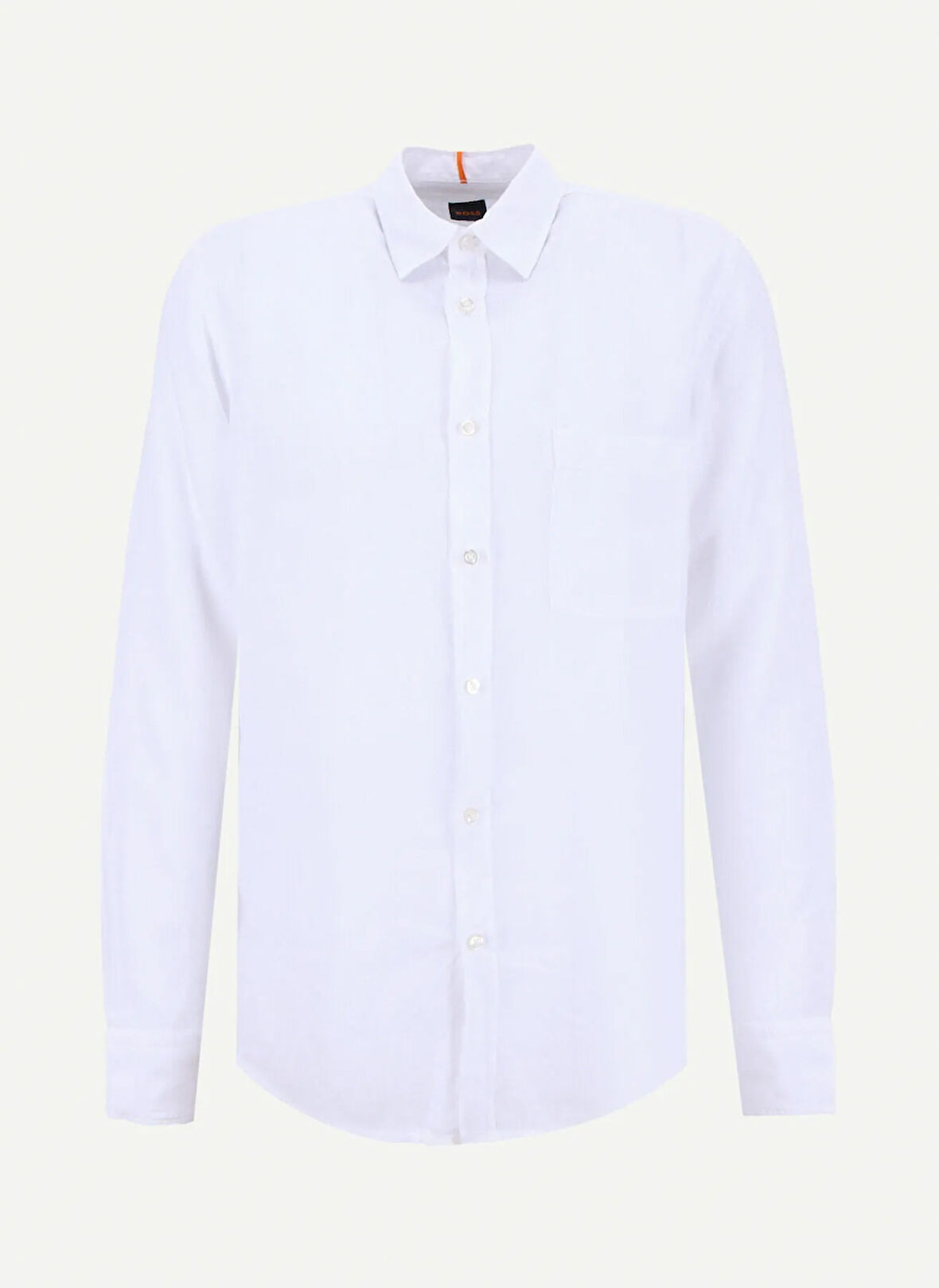 Boss Regular Fit Gömlek Yaka Beyaz Erkek Gömlek Relegant