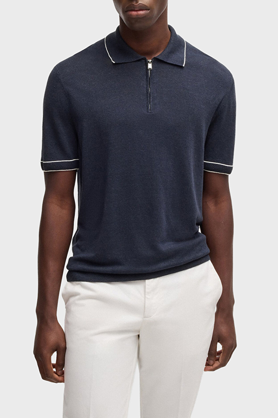 Boss Erkek Polo Yaka T Shirt 50537640 404