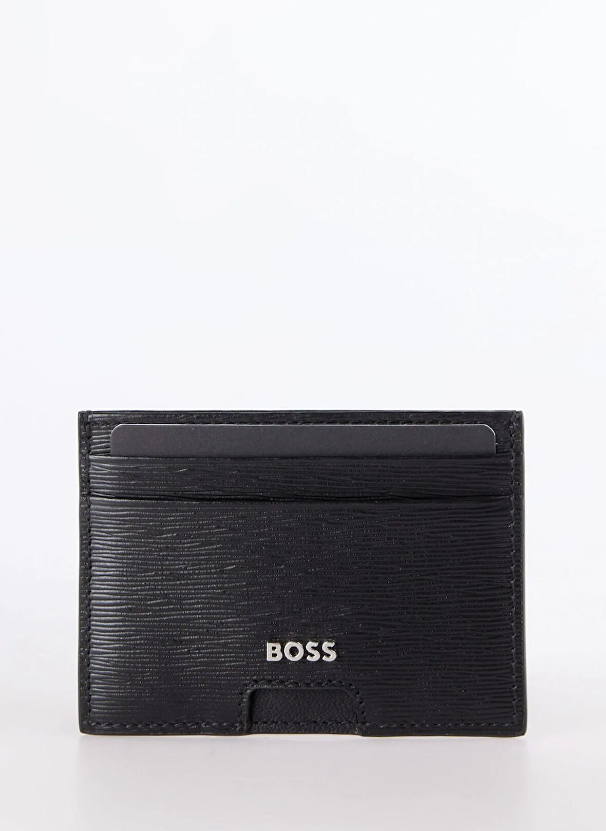 Boss Siyah Erkek Kartlık Luminary_Card holder 10274307 01