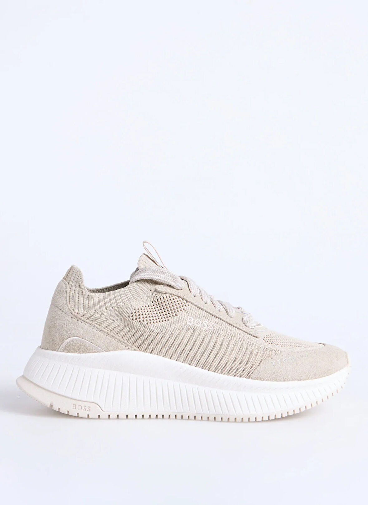 Boss Bej Kadın Sneaker TTNMEVO_Slon_lowkn