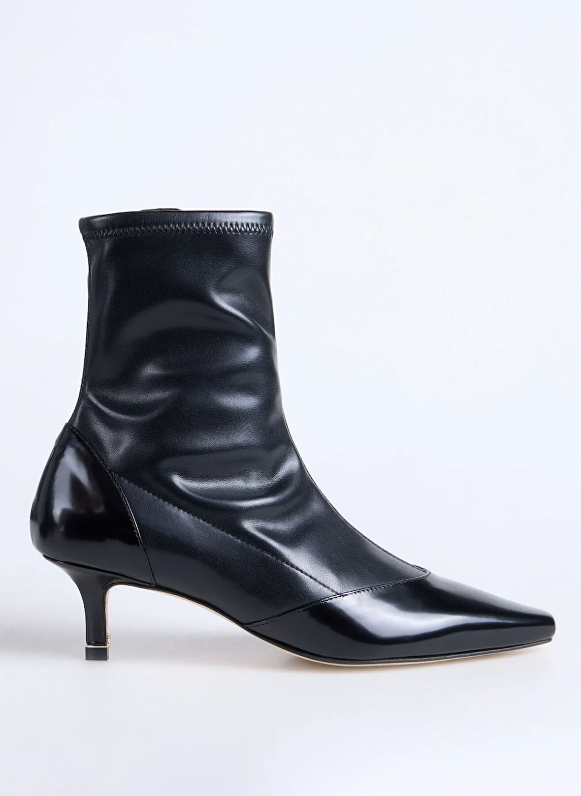 Boss Siyah Kadın Topuklu Bot Charlize_Btie50_ABSR