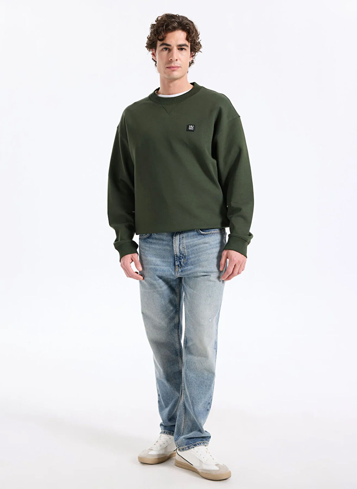 Hugo Normal Bel Regular Fit Mavi Erkek Denim Pantolon 50542901_HUGO 640