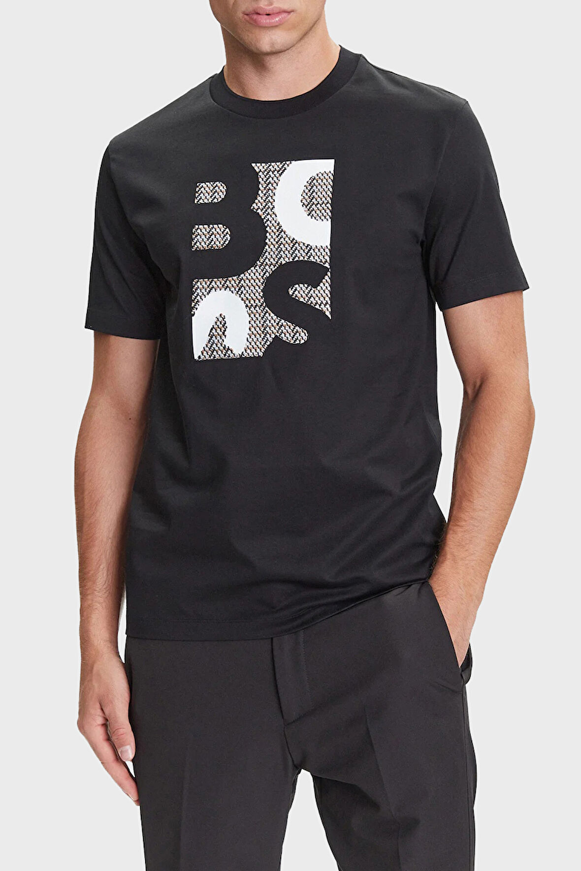 Boss Erkek T Shirt 50543901 001