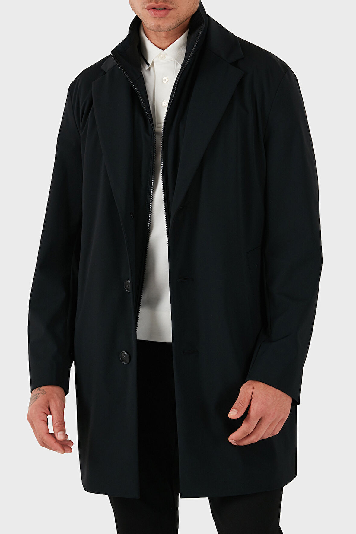 Boss Erkek Trençkot 50545897 001