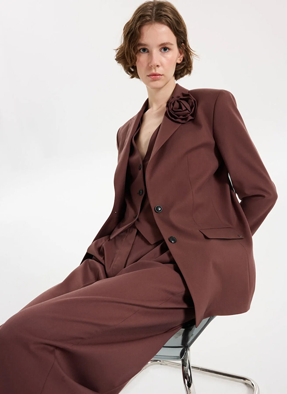 Hugo Kahve Kadın Blazer 50544133